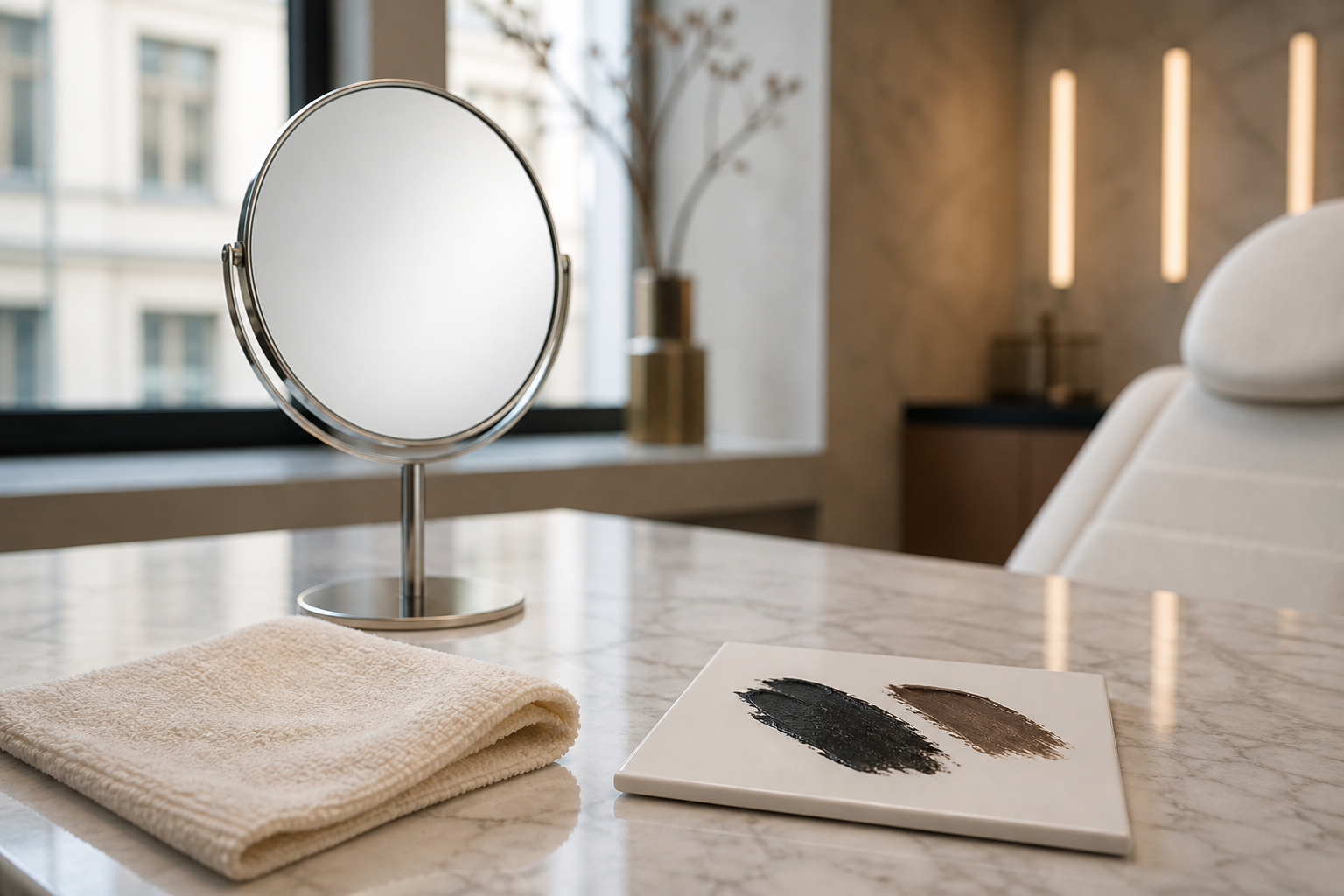 Lidstrich Permanent Make-up Berlin Mitte wenn Kajal abfärbt in einem hochwertigen Berliner Beauty-Studio