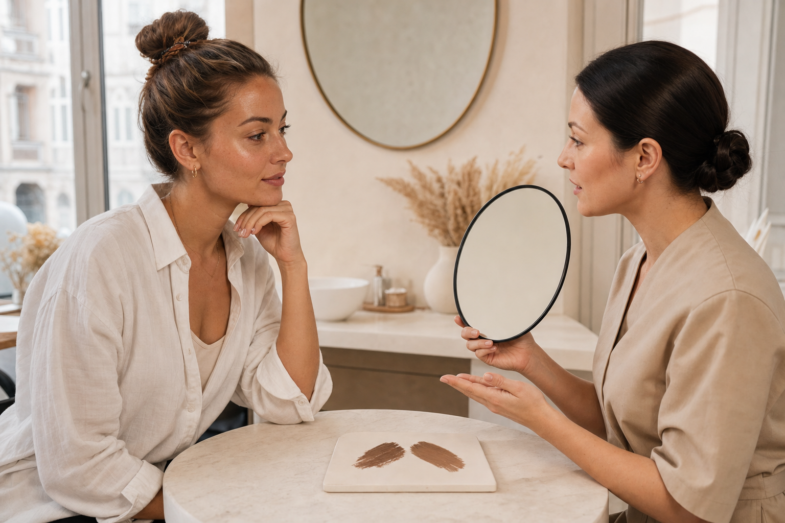 Microblading Berlin Mitte nach Urlaub: wann auffrischen in einem hochwertigen Berliner Beauty-Studio