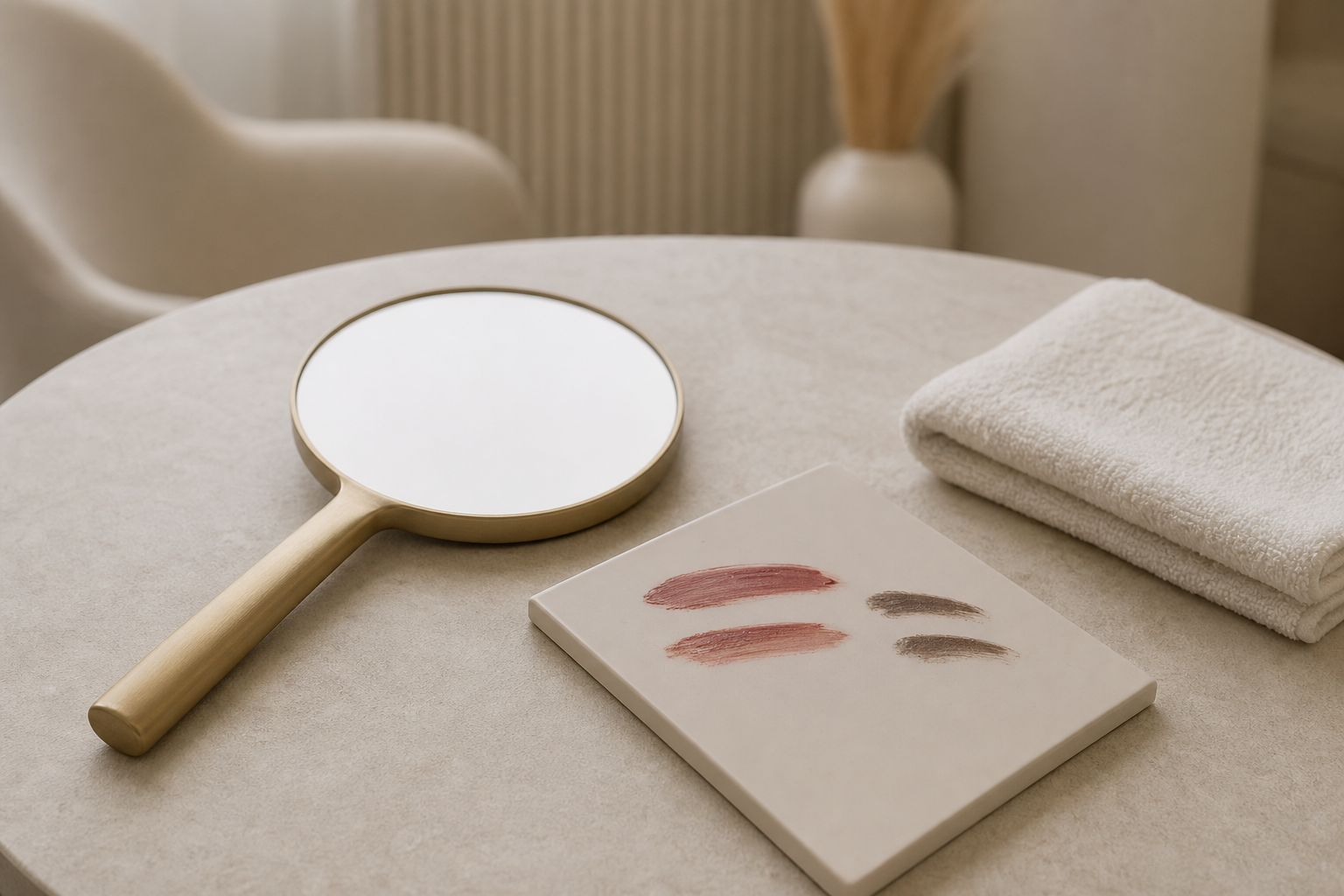 Permanent Make-up Berlin Mitte Korrektur wenn Farbe fleckig ist in einem hochwertigen Berliner Beauty-Studio