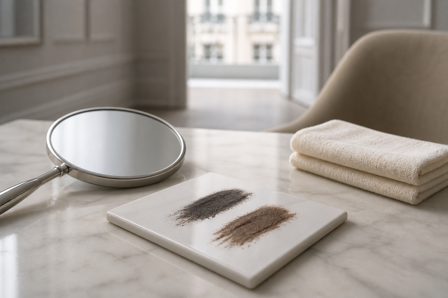 Permanent Make-up Berlin Mitte Wimpernkranzverdichtung ohne Eyeliner-Look – hochwertige Beratungsszene im Berliner Beauty-Studio
